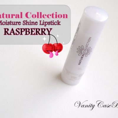 Natural Collection Moisture Shine Lipstick Raspberry Review And Swatch