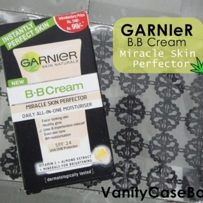 Garnier BB Cream Miracle Skin Perfector Review And Swatch