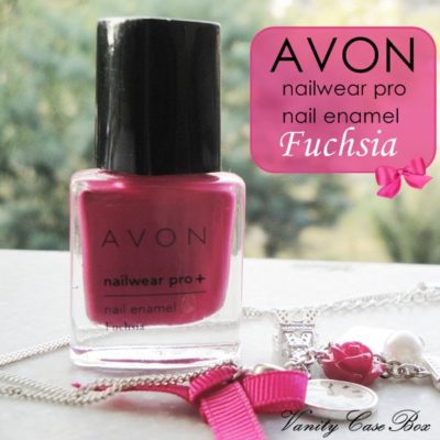 Avon Nailwear Pro Nail Enamel Fuchsia Review And Swatch
