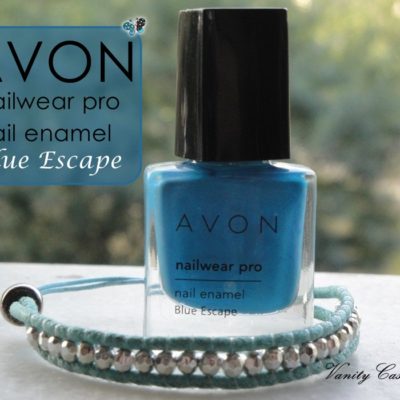 Avon Nailwear Pro Nail Enamel “Blue Escape” Review and Swatch