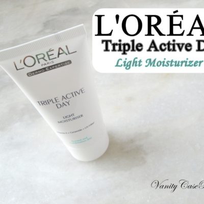 L’oreal Triple Active Day Light Moisturizer Review And Swatch