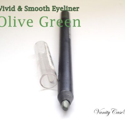 Maybelline Vivid and Smooth Eye Liner “Olive Green” Review and Swatch