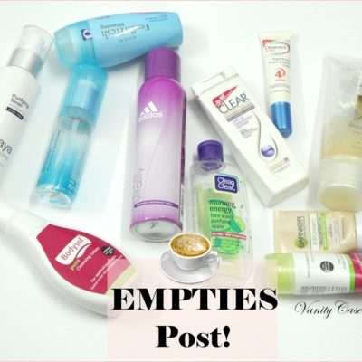 My First Empties Post