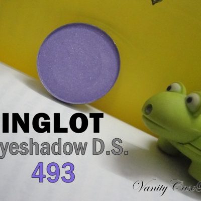 Inglot Freedom System Eyeshadow DS 493 Review and Swatch