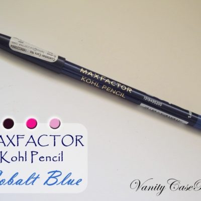 Maxfactor Kohl Pencil “Cobalt Blue” Review and Swatch