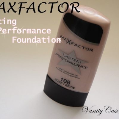 Maxfactor Lasting Performance Foundation Review and Swatch