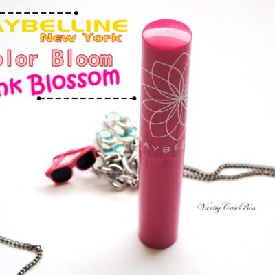 Maybelline Color Bloom Lip Balm “Pink Blossom” Review and Swatch