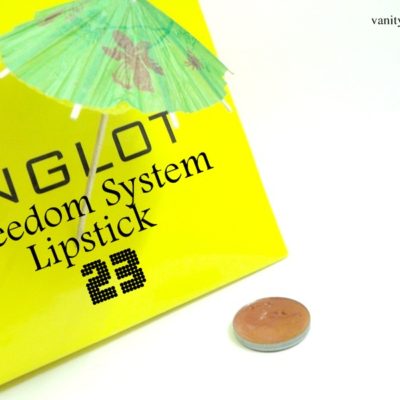 Inglot Freedom System Lipstick 23 Review and Swatch