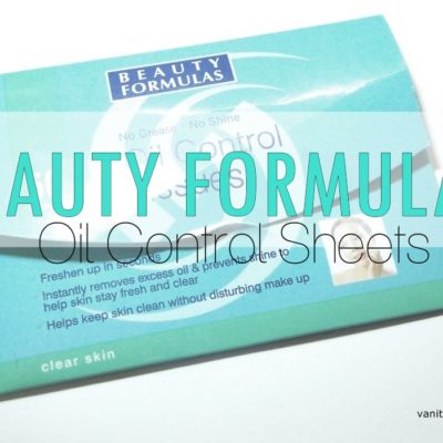 Beauty Formulas Oil Control Tissues Review