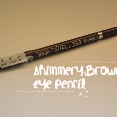 Bourjois metallic eyeliner “Brun Inoxydable,52”  Review and Swatch