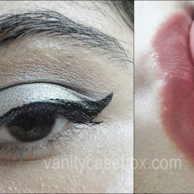 Makeup Look Using Silver Eyeshadow