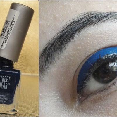 Streetwear Perfect Definition Eyeliner “01,Blue” Review and Swatch