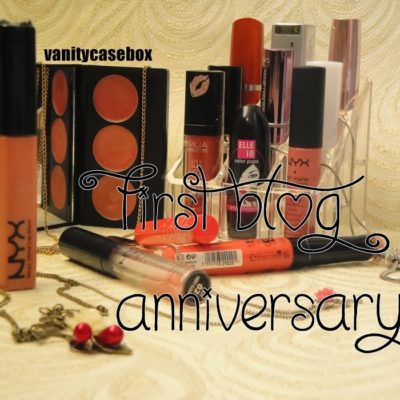 First Blog Anniversary (Plus Giveaway!)