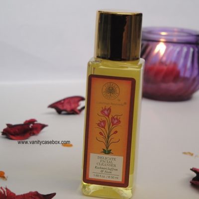Forest Essentials Cleanser Kashmiri, Saffron and Neem Review- My Winter Love!
