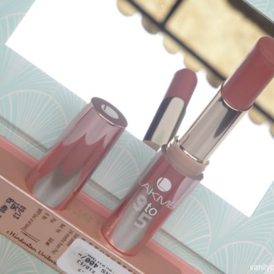 Lakme 9 to 5 Lipstick “Red Chaos” Review and Swatches