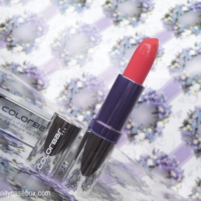 Colorbar Creme Touch Lipstick “Peach Glow” Review and Swatches