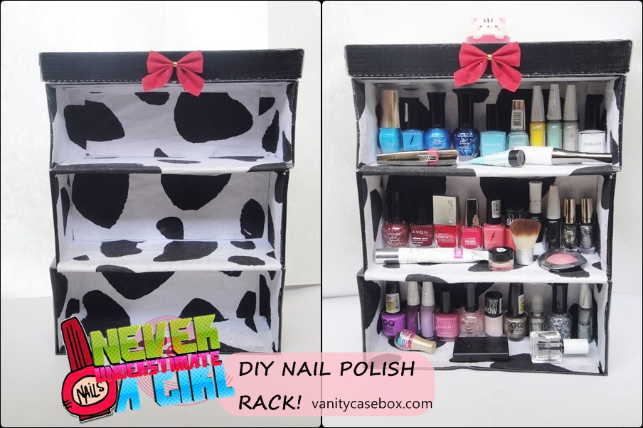 Diy Nail Polish Rack Vanitycasebox