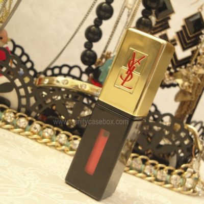 YSL Glossy Stain – # 12 Corail Fauve Review and Swatches