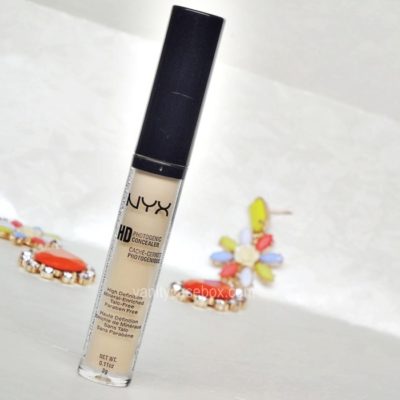 NYX HD Photogenic Concealer CW04, Beige Review and Swatches Demo