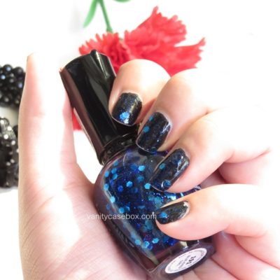 NOTD: Kleancolor Nail Lacquer 191, Blue eyed girl