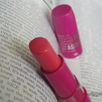 Oriflame Lip Addict Lipstick “Pink Kiss” Review and Swatches