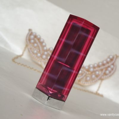 Maybelline Colorsensational The Jewels “1433, Pink Tourmaline” Lipstick Review and Swatches