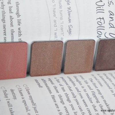 4 Inglot Freedom System Eyeshadows Review and Swatches
