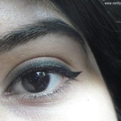 Colorbar Just Smoky Kajal “Just Green” Review and Swatch