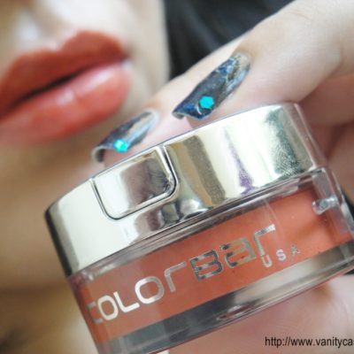 Colorbar Lip Pot Coral Slash 002 Review and Swatches
