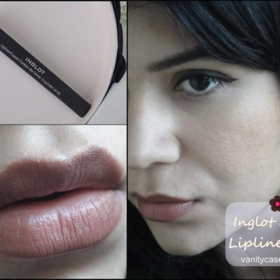Inglot Metal Lipliner 854 Review and Swatches