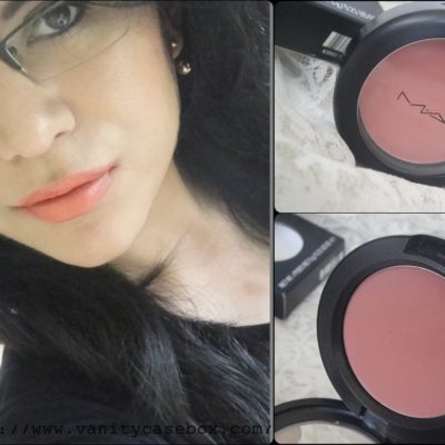 MAC Sheertone Blush Peaches Review And Swatches