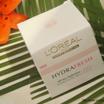 L’oreal Hydrafresh Aqua Cream (Normal-dry skin) Review