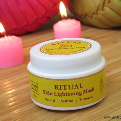 Auravedic Ritual Skin Lightening Mask Review