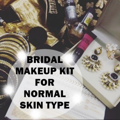 Bridal Makeup Kit For Normal Skin Type With No Marks/Scars