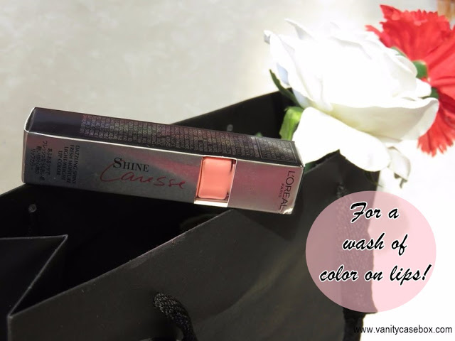 L’oreal Shine Caresse Lip Stain “Venus” Review and Swatches
