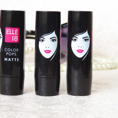 Elle 18 Color Pops Matte Lipstick: Can You Resist Them?
