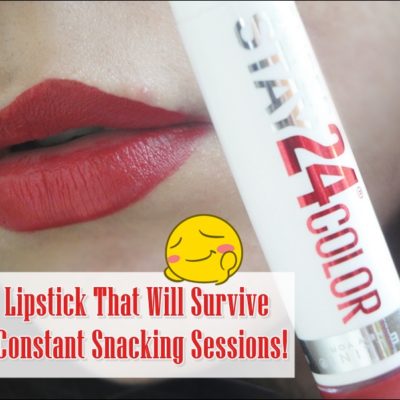 The Lipstick That Will Survive Your Constant Snacking Sessions!