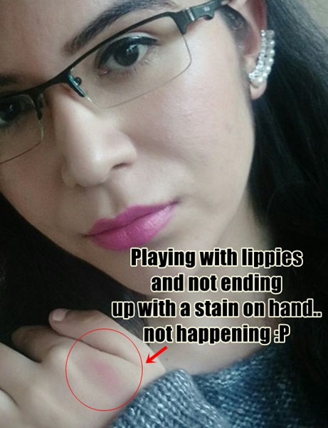 lipstick stain bloggers