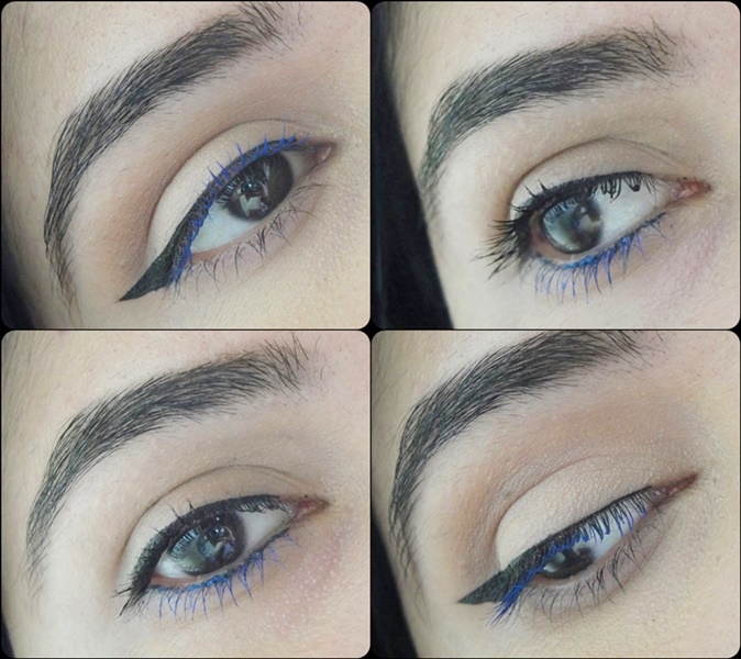 Lakme Eyeconic Curling Mascara Blue Review, Swatches