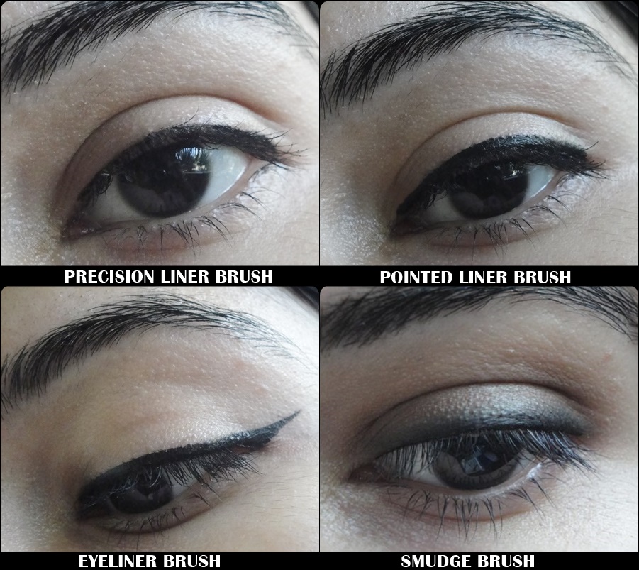how to use Real Techniques Collector's Edition Eyelining set Review