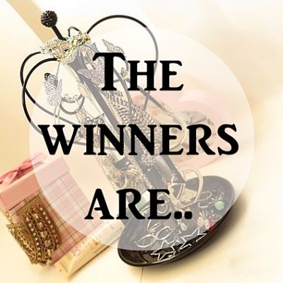 Winners of the Fourth Blog Anniversary Giveaway