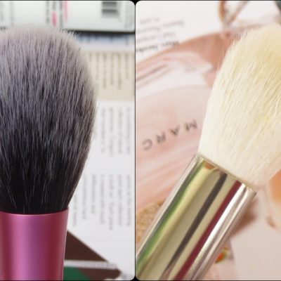 What do you prefer: A fluffy blush brush or a dense blush brush?