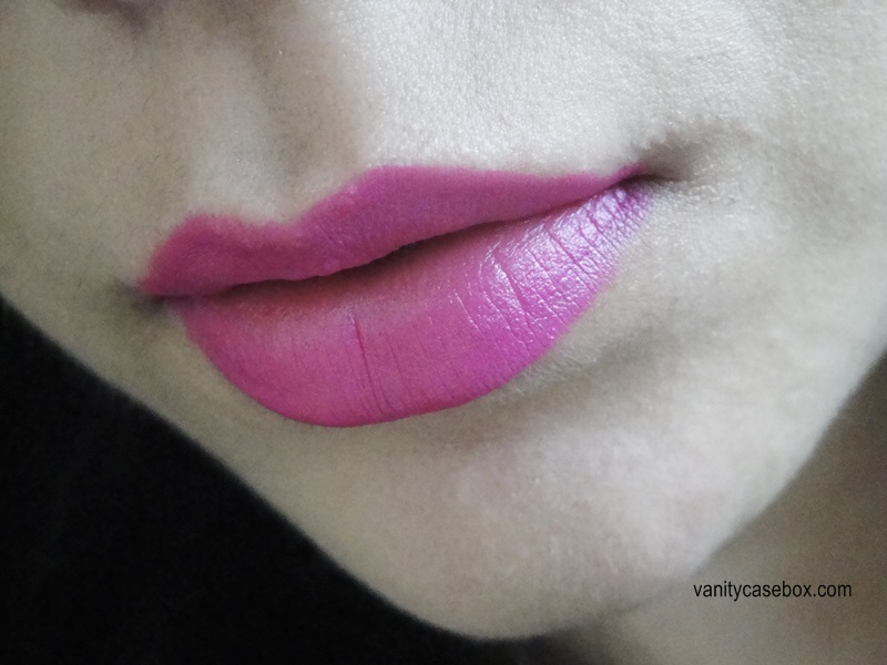 NYX matte lipstick shocking pink review