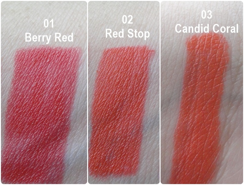 Lakme enrich lip crayons swatches