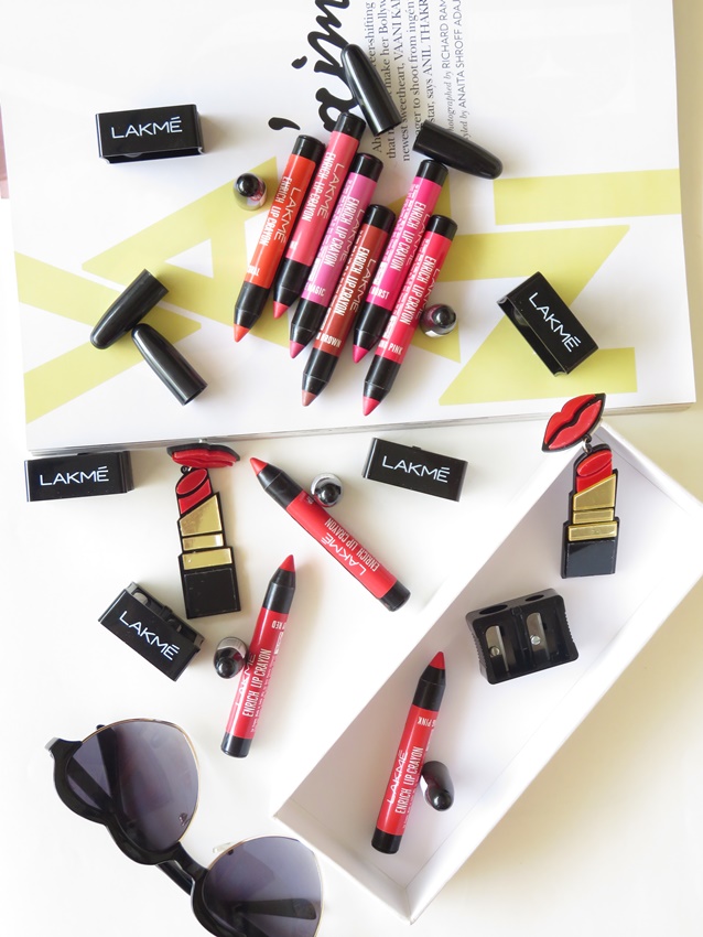 Lakme enrich lip crayons