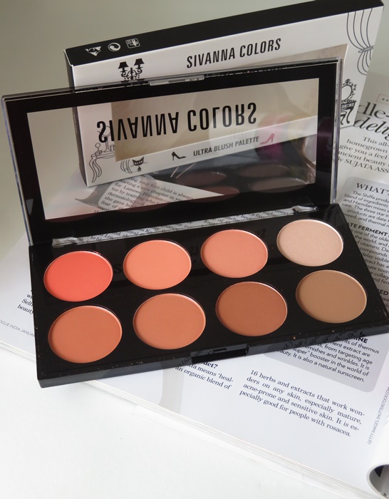 Sivanna Colors Ultra Blush Palette 01 review