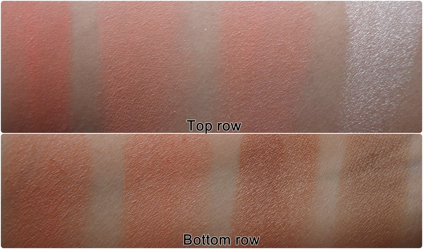  Sivanna Colors Ultra Blush Palette 01 swatches