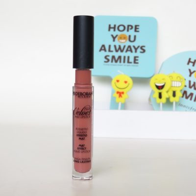 Deborah Milano Fluid Velvet Matte Lipstick 01 Mat: Review, Swatches