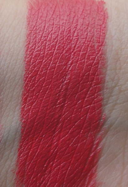 Lakme 9 to 5 primer matte lip color Rosy Mind swatch