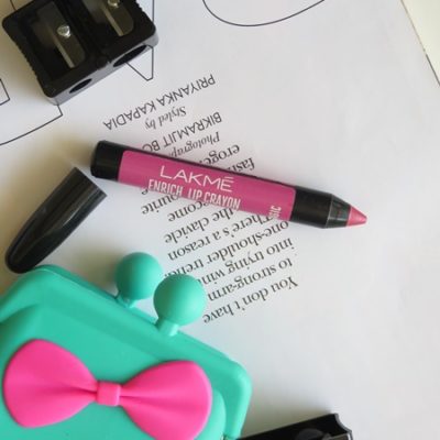Lakme enrich lip crayon Mauve Magic review